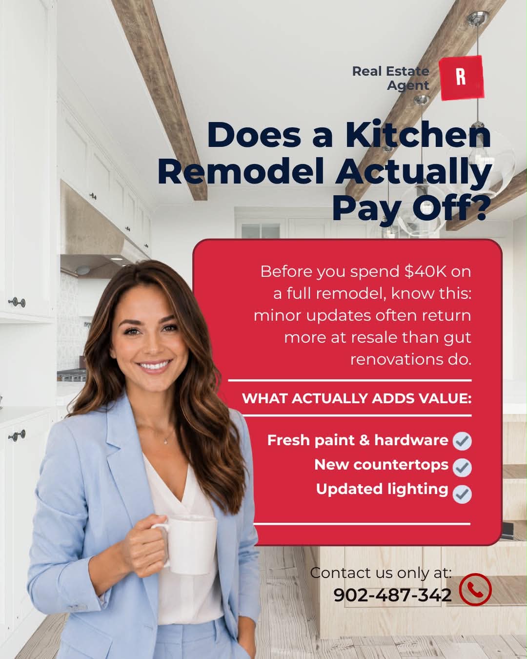 Does a kitchen remodel actually pay off — what actually adds value at resale